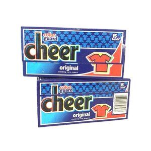 2x Vintage Cheer Color Guard Original Laundry 15 Loads Detergent 26oz‎